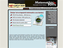 Tablet Screenshot of matematikteson.com